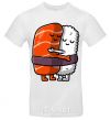 Men's T-Shirt Sushi hugs White фото