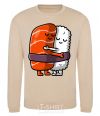 Sweatshirt Sushi hugs sand фото