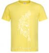 Men's T-Shirt The lion's paired cornsilk фото