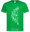 Men's T-Shirt The lion's paired kelly-green фото