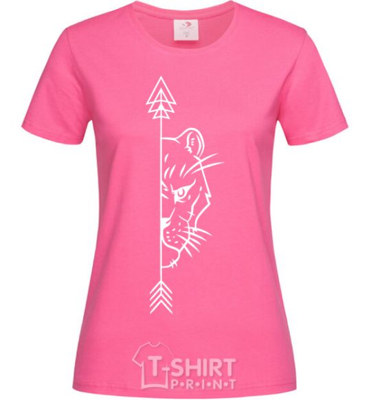 Women's T-shirt The lioness paired heliconia фото