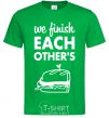 Мужская футболка Сендвич парная левая Зеленый фото