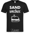 Men's T-Shirt Sandwich pair right black фото