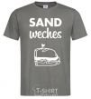 Men's T-Shirt Sandwich pair right dark-grey фото