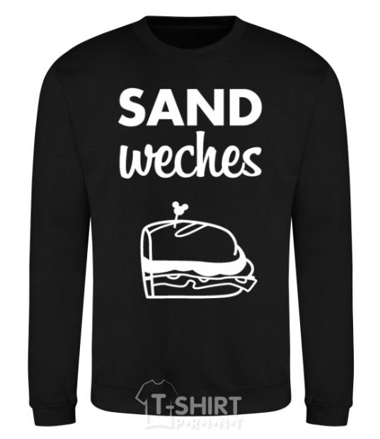 Sweatshirt Sandwich pair right black фото