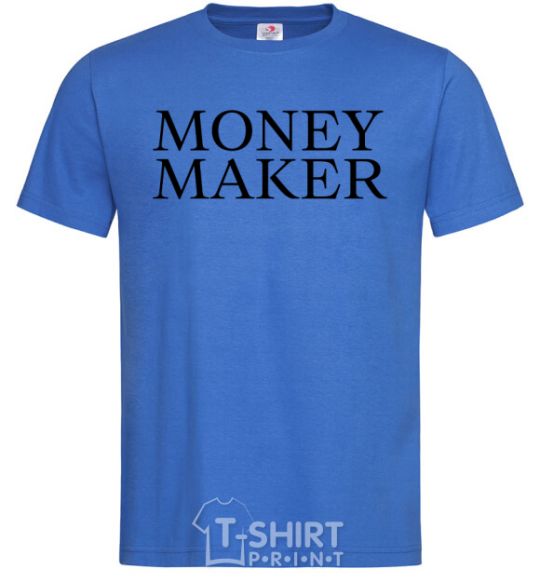 Men's T-Shirt Money maker royal-blue фото