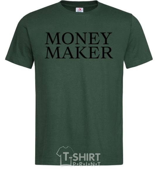 Men's T-Shirt Money maker bottle-green фото