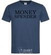 Мужская футболка Money spender Темно-синий фото