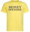 Men's T-Shirt Money spender cornsilk фото