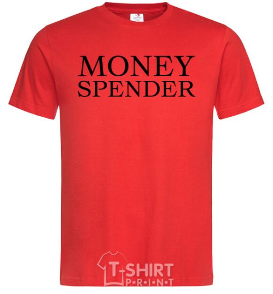 Men's T-Shirt Money spender red фото