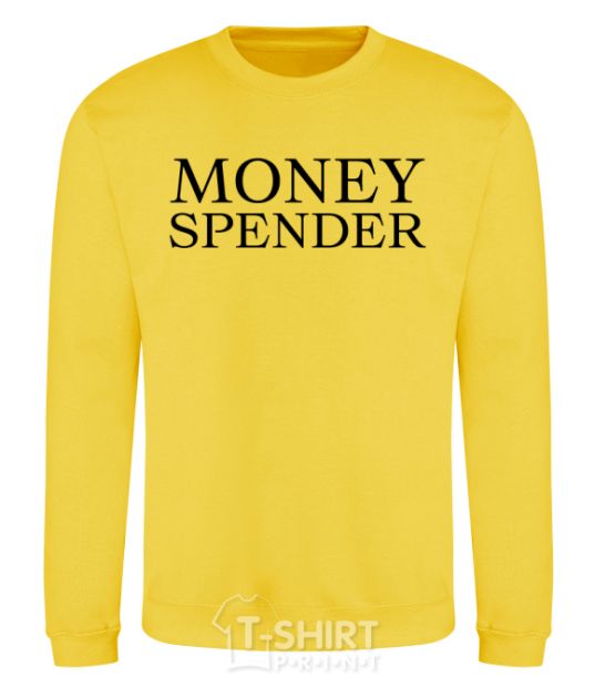 Sweatshirt Money spender yellow фото