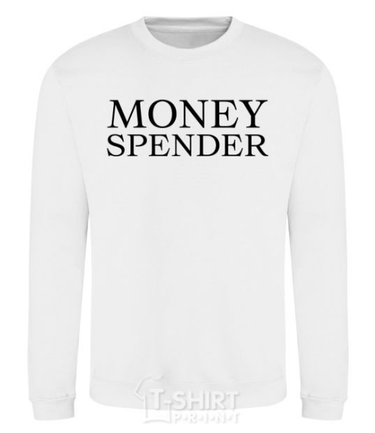 Sweatshirt Money spender White фото