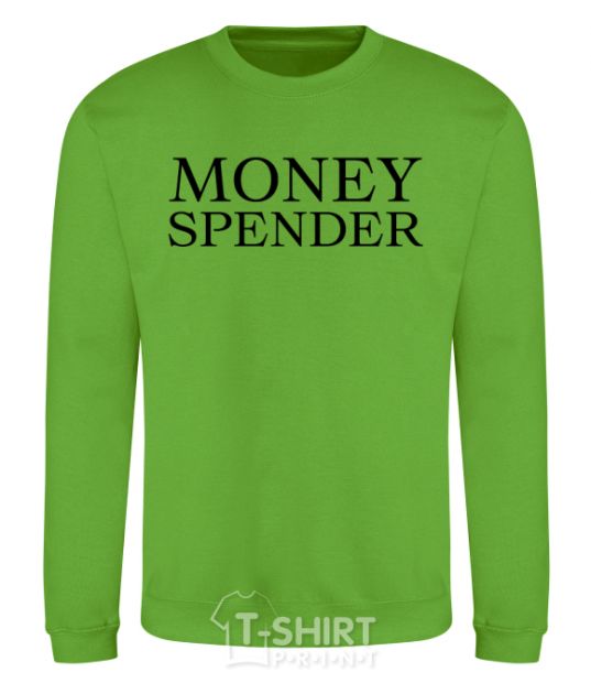 Sweatshirt Money spender orchid-green фото