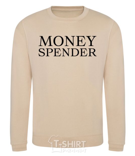 Sweatshirt Money spender sand фото