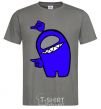 Men's T-Shirt Among us blue dark-grey фото