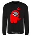 Sweatshirt Among us red black фото