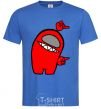 Men's T-Shirt Among us red royal-blue фото