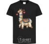 Kids T-shirt Bright lama black фото