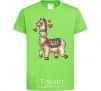 Kids T-shirt Bright lama orchid-green фото