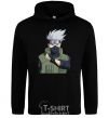 Men`s hoodie Kakashi black фото