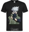 Men's T-Shirt Kakashi black фото