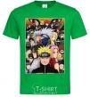 Men's T-Shirt Anime Naruto characters kelly-green фото