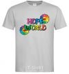 Men's T-Shirt Hope world grey фото