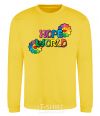 Sweatshirt Hope world yellow фото