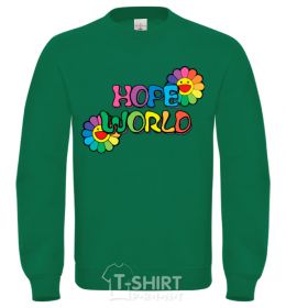 Sweatshirt Hope world orchid-green фото