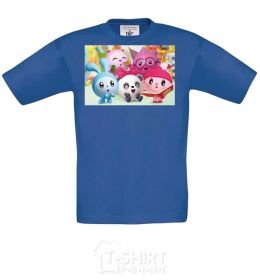 Kids T-shirt Babysharks royal-blue фото