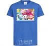 Kids T-shirt Babysharks royal-blue фото