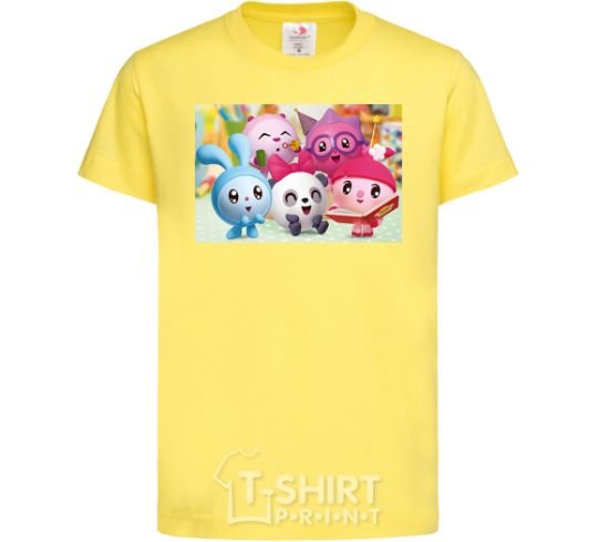 Kids T-shirt Babysharks cornsilk фото