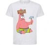 Kids T-shirt Patrick and the nails White фото