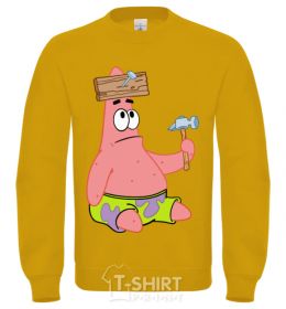 Sweatshirt Patrick and the nails yellow фото