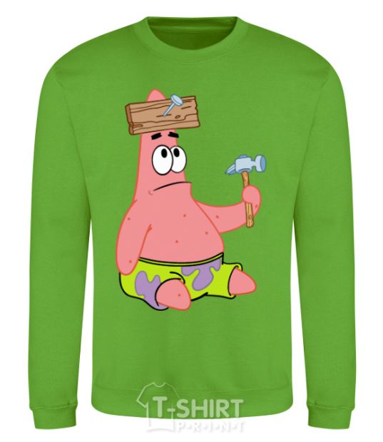 Sweatshirt Patrick and the nails orchid-green фото