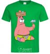 Men's T-Shirt Patrick and the nails kelly-green фото