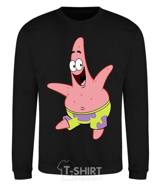 Sweatshirt Patrick dances black фото