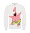 Sweatshirt Patrick dances White фото