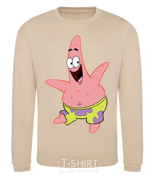 Sweatshirt Patrick dances sand фото