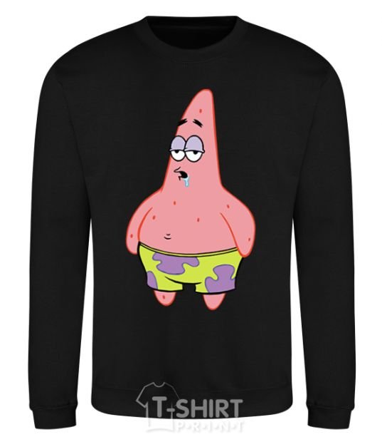 Sweatshirt Patrick salivating black фото