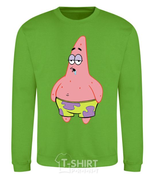 Sweatshirt Patrick salivating orchid-green фото