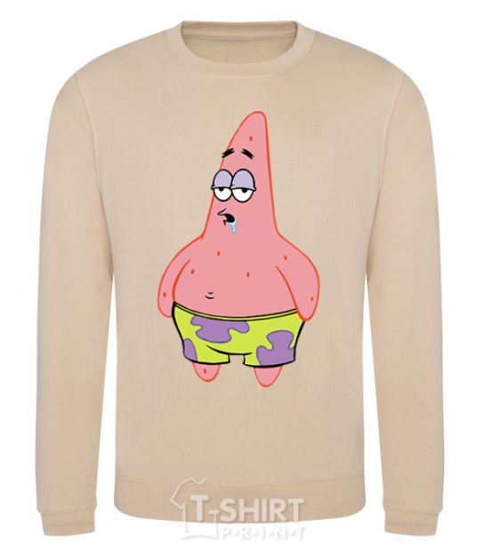 Sweatshirt Patrick salivating sand фото