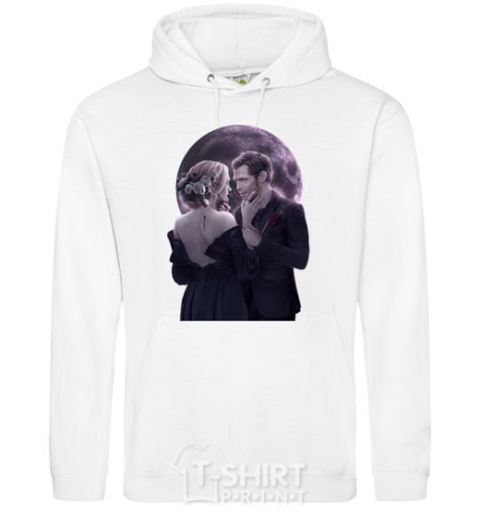 Men`s hoodie The Vampire Diaries White фото