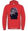 Men`s hoodie The Vampire Diaries bright-red фото