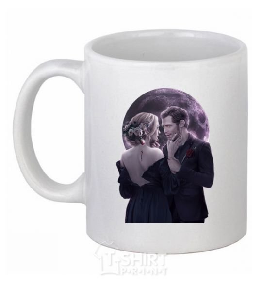 Ceramic mug The Vampire Diaries White фото
