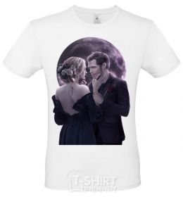 Men's T-Shirt The Vampire Diaries White фото