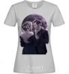 Women's T-shirt The Vampire Diaries grey фото