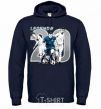 Men`s hoodie Legend 20 navy-blue фото