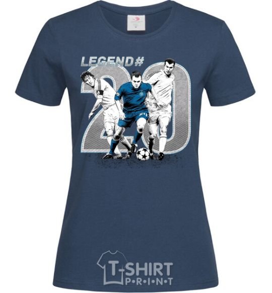 Women's T-shirt Legend 20 navy-blue фото