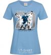 Women's T-shirt Legend 20 sky-blue фото